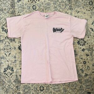 Bethany Surf Shop Gildan Pink Short Sleeve Tee